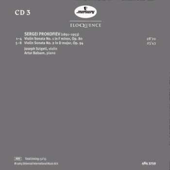 6CD/Doos Joseph Szigeti: The Mercury Masters