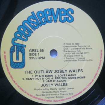 LP Josey Wales: The Outlaw Josey Wales
