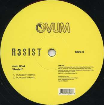 LP Josh Wink: Resist