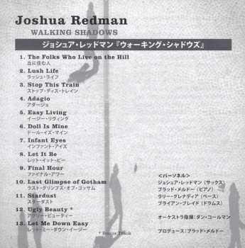 CD Joshua Redman: Walking Shadows