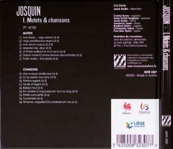 CD Josquin Des Prés: I. Motets & Chansons