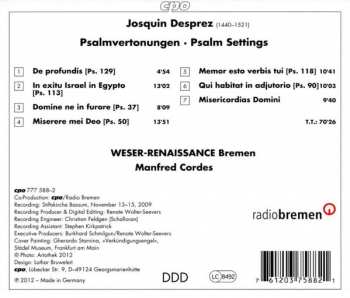 CD Josquin Des Prés: De Profundis