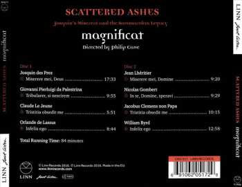 2CD Josquin Des Prés: Scattered Ashes