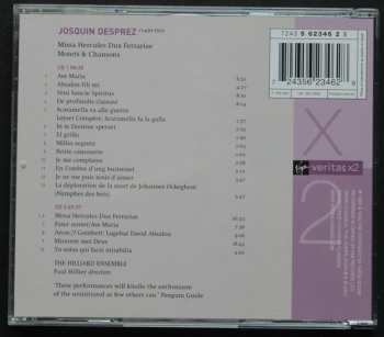 2CD The Hilliard Ensemble: Missa Hercules Dux Ferrariae. Motets 