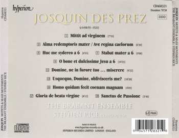 CD Josquin Des Prés: Motets & Mass Movements