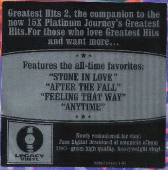 2LP Journey: Greatest Hits 2