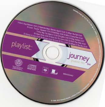 CD Journey: Greatest Hits Live
