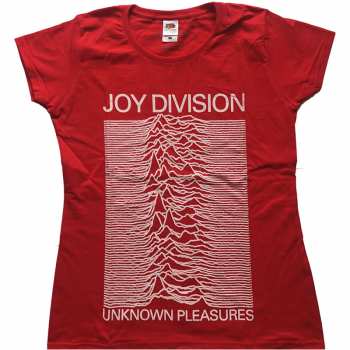 Merch Joy Division: Dames T-shirt Unknown Pleasures 