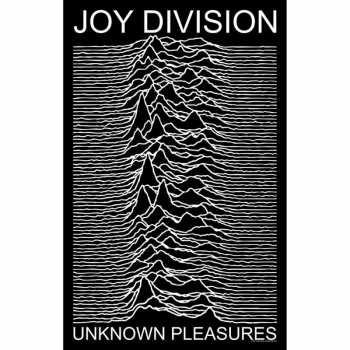 Merch Joy Division: Textielposter Unknown Pleasures
