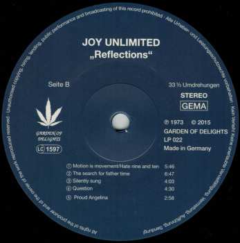 LP Joy Unlimited: Reflections LTD | NUM