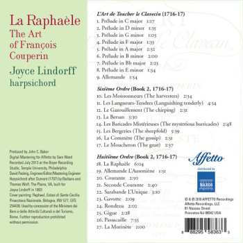 CD Joyce Lindorff: La Raphaèle: The Art Of François Couperin