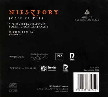 CD Polski Chór Kameralny Schola Cantorum Gedanensis: Musica Sacromontana XV: Nieszpory