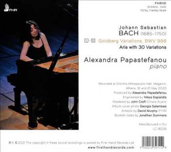CD Johann Sebastian Bach: Goldberg Variations 