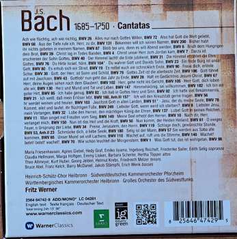 20CD/Doos Johann Sebastian Bach: Cantatas