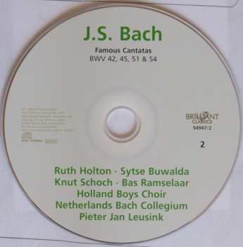 5CD Johann Sebastian Bach: Famous Cantatas