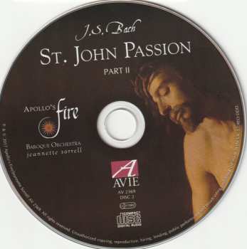 2CD Johann Sebastian Bach: St. John Passion, BWV 245