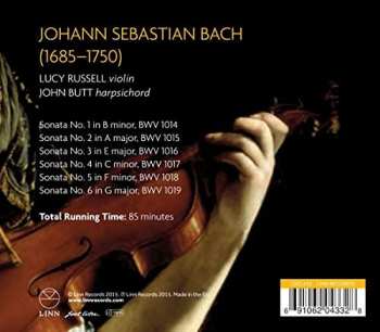 2CD Johann Sebastian Bach: Sonatas for violin and harpsichord