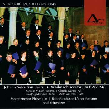 2CD Johann Sebastian Bach: Weihnachts Oratorium BWV 248