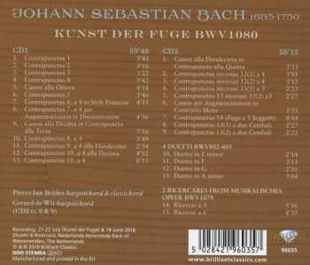 2CD Johann Sebastian Bach: Kunst Der Fuge