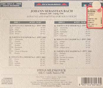 2CD/Doos Johann Sebastian Bach: Sonatas And Partitas For Solo Violin