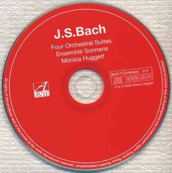 CD Johann Sebastian Bach: Orchestral Suites For A Young Prince