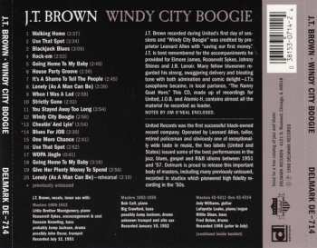 CD J.T. Brown: Windy City Boogie