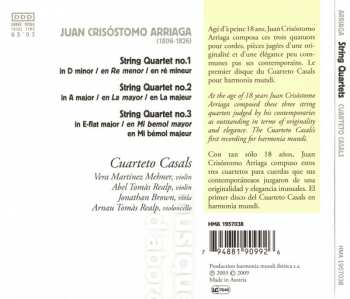 CD Cuarteto Casals: String Quartets DIGI