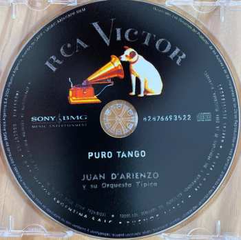 CD Juan D'Arienzo Y Su Orquesta Típica: Puro Tango 1961