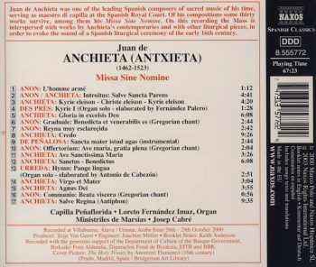 CD Capilla Penaflorida: Missa Sine Nomine - Salve Regina