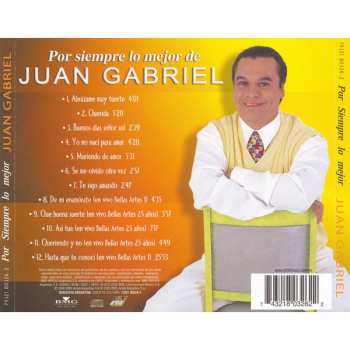 CD Juan Gabriel: Por Siempre Lo Mejor De