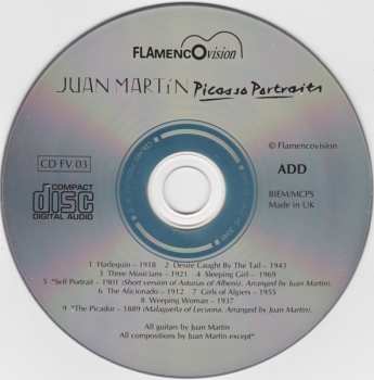 CD Juan Martin: Picasso Portraits