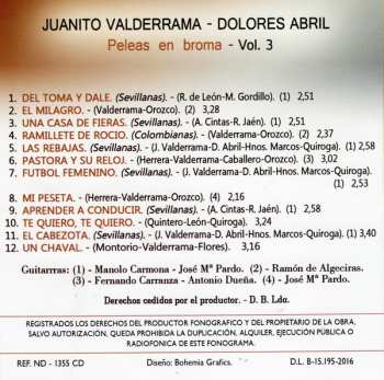 CD Juanito Valderrama: Peleas En Broma - Vol. 3