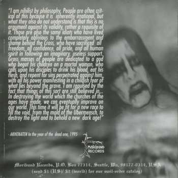 CD Judas Iscariot: The Cold Earth Slept Below...