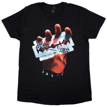 Merch Judas Priest: Judas Priest Ladies T-shirt: British Steel  (small) S