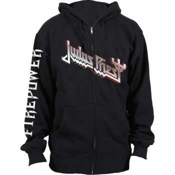 Merch Judas Priest: Hoodie Met Rits Firepower 