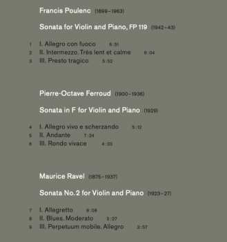 CD Maurice Ravel: Poulenc, Ferroud, Ravel
