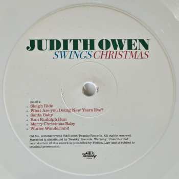 LP Judith Owen: Judith Owen Swings Christmas CLR | LTD
