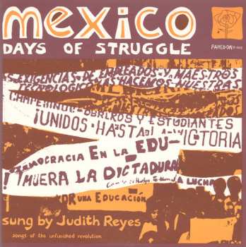 Album Judith Reyes: Mexico Days Of Struggle