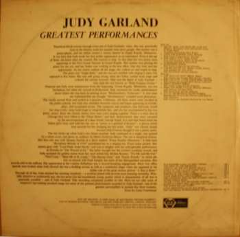 LP Judy Garland: Greatest Performances Original Recordings