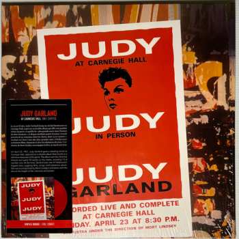 LP Judy Garland: Live At Carnegie Hall