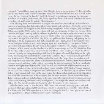 4CD/Doos Judy Garland: Lost Tracks 1929 - 1959