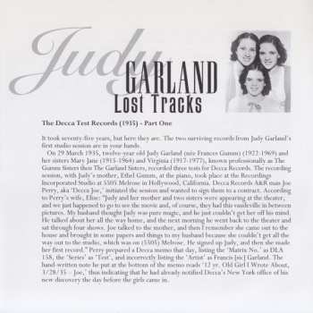 4CD/Doos Judy Garland: Lost Tracks 1929 - 1959
