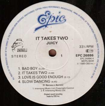 LP Juicy: It Takes Two