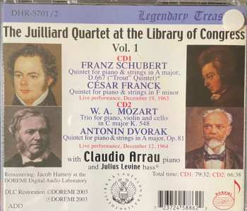 2CD Julius Levine: Vol 1: Live At The Library Of Congress