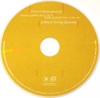 2CD Dmitri Shostakovich: String Quartets | Nos. 3, 14 & 15 | Piano Quintet