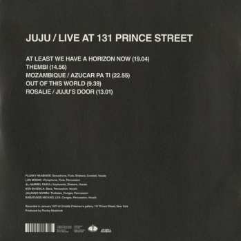 2LP Juju: Live at 131 Prince Street