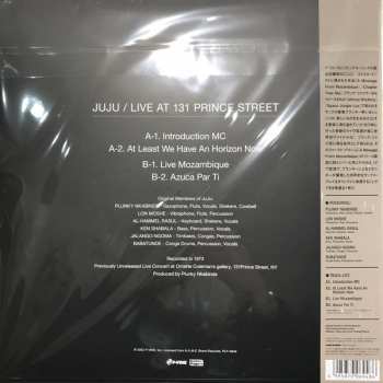 LP Juju: Live At 131 Prince Street LTD