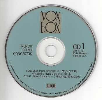 2CD Jules Massenet: French Piano Concertos