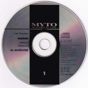 2CD Anton Dermota: Manon