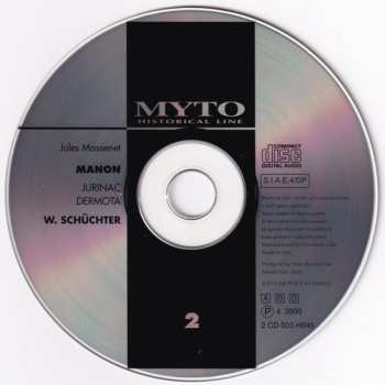 2CD Anton Dermota: Manon